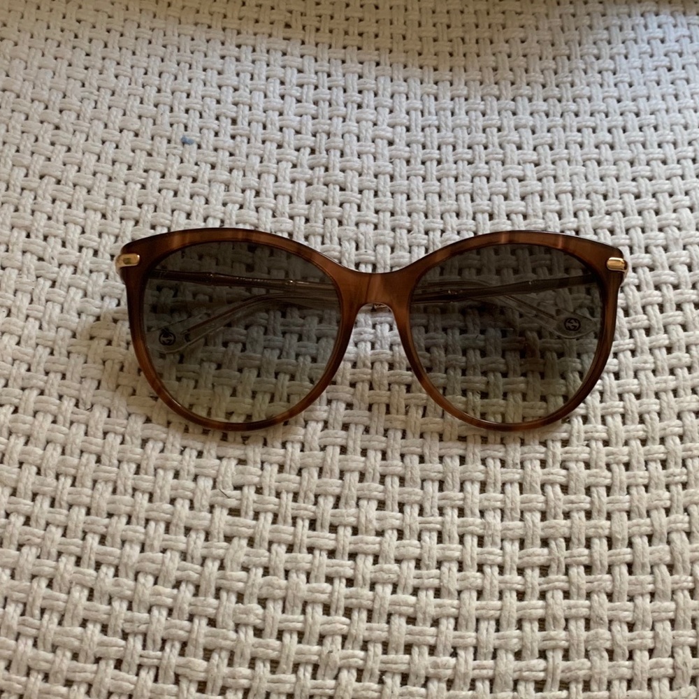 Gucci Tortoise and Bamboo Sunglasses